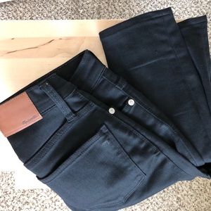 Madewell Black skinny jeans